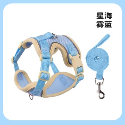 Soft Fit Pet Harness & Leash Set