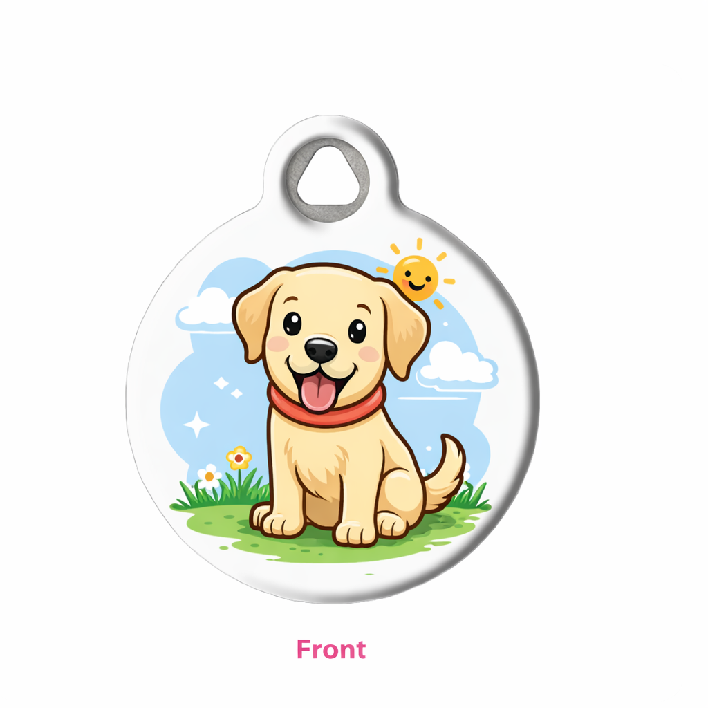 Labrador Dog ID Tag