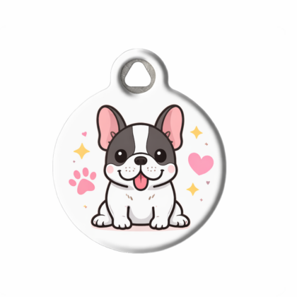 French Bulldog Pet ID Tag