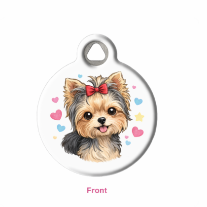 Yorkshire Terrier Pet ID Tag