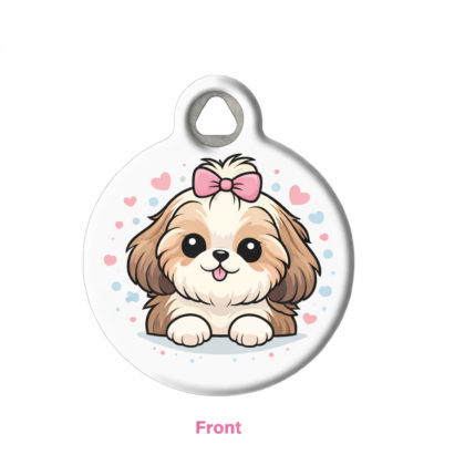 Shih Tzu Dog ID Tag