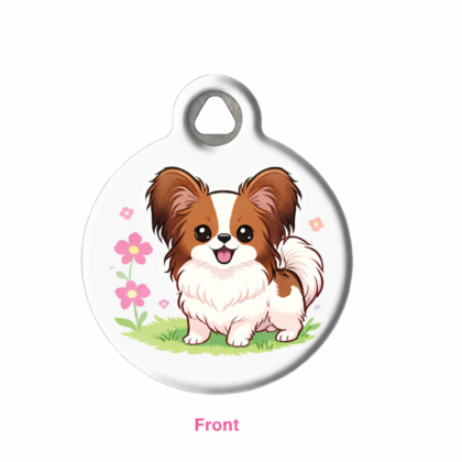 Papillon Dog ID Tag