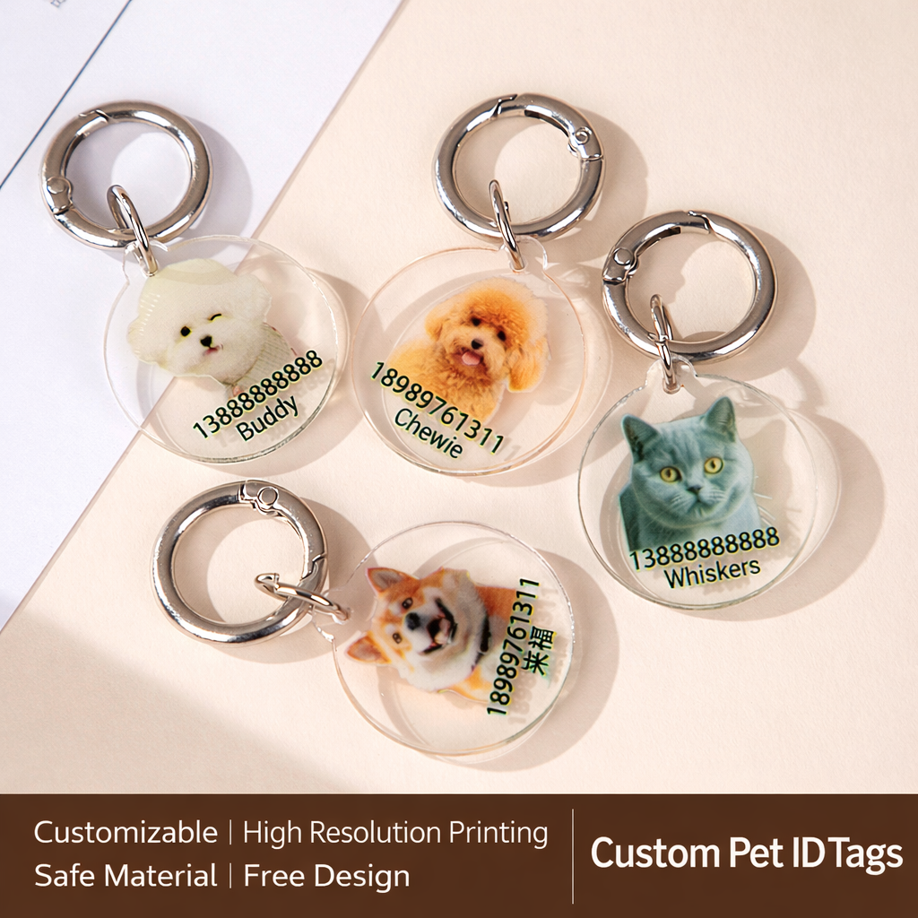 Personalized Photo Pet ID Tag - Image 2