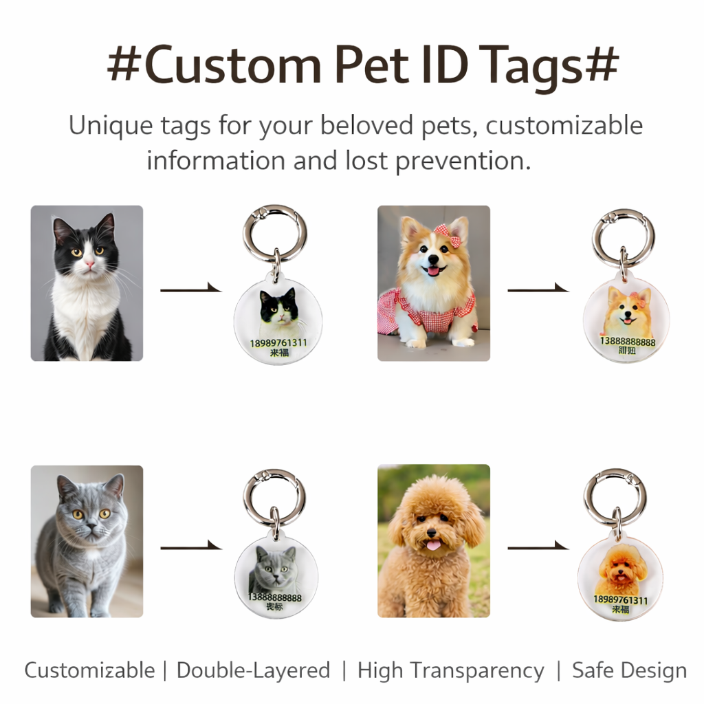 Personalized Photo Pet ID Tag - Image 4