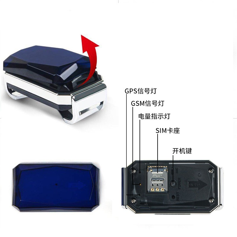 IP67 Waterproof Pet GPS Tracker with Real-Time Tracking & Magnetic Charging - Image 4