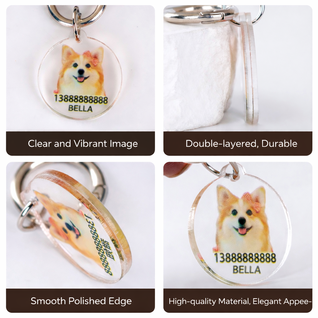 Personalized Photo Pet ID Tag - Image 5