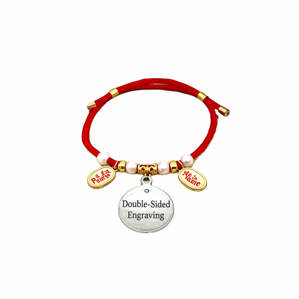Pearl Peace Pet ID Necklace - Image 6
