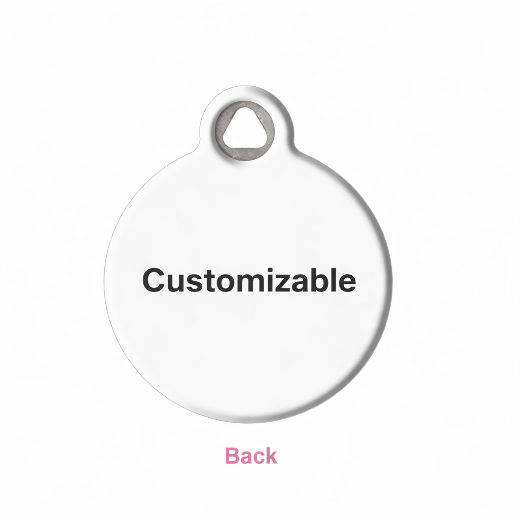Custom Samoyed Pet ID Tag - Image 3