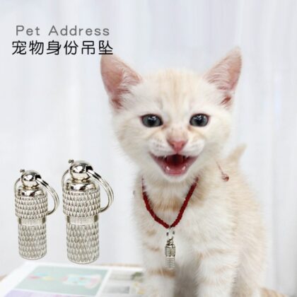 Mini Capsule Pet ID Pendant