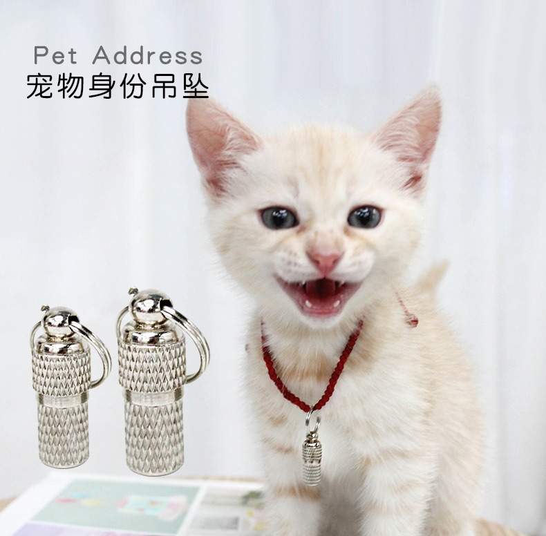 Mini Capsule Pet ID Pendant