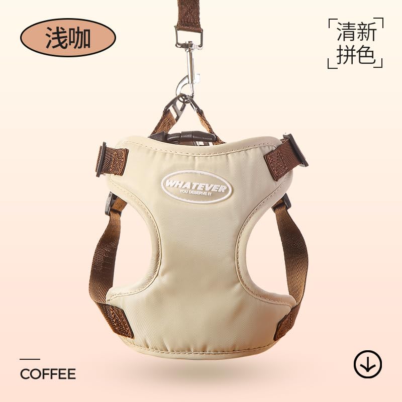 Keatsy Dog Harness and Leash Set, Adjustable Vest-Style Pet Harness with Leash, Lightweight Breathable Dog Walking Harness for Small and Medium Dogs - Image 8