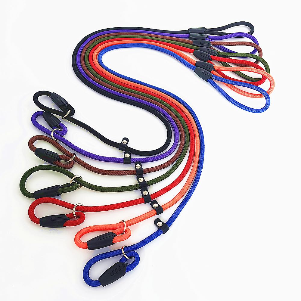 Keatsy Slip Lead Dog Leash, T-Style Rope Design with Reinforced Stitching for Walking and Training - Image 2