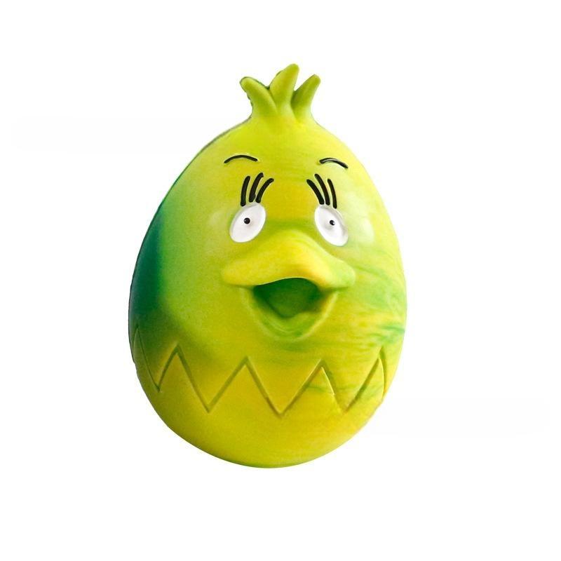 Cute Dino Egg Pet Squeaky Toy