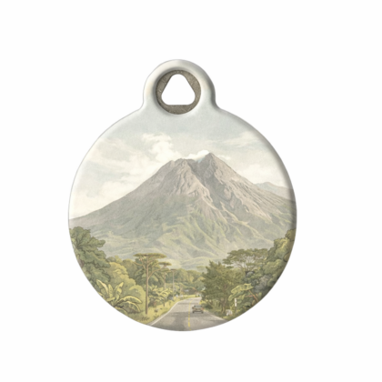 Misty Mountain Road Pet ID Tag
