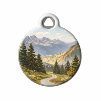Nature Trail Valley Pet ID Tag