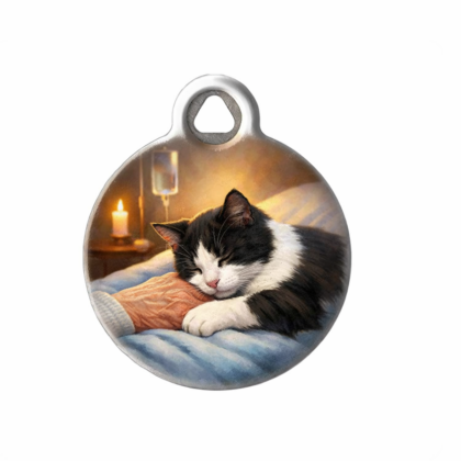 Silent Guardian Cat Pet ID Tag