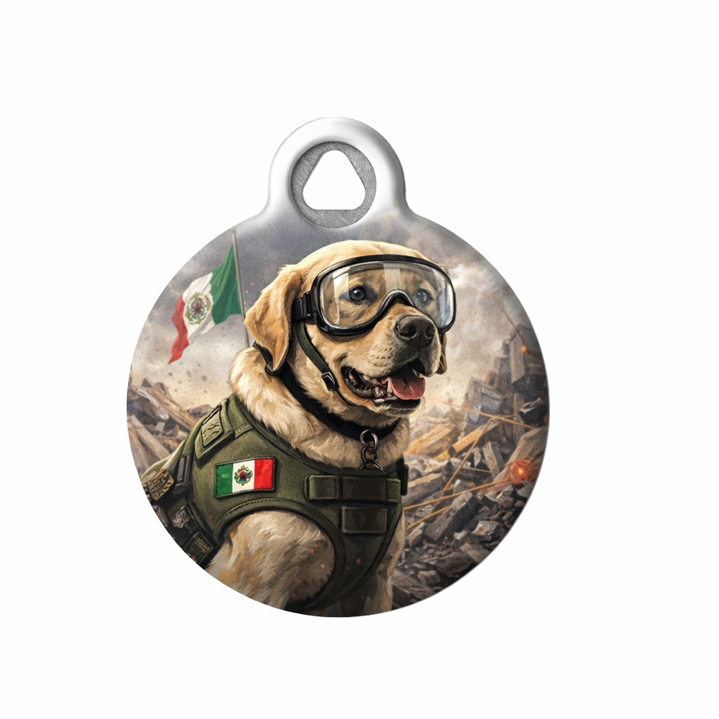Hero Rescue Dog ID Tag – Frida Edition