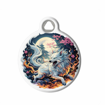 Legendary Spirit Wolf Pet ID Tag