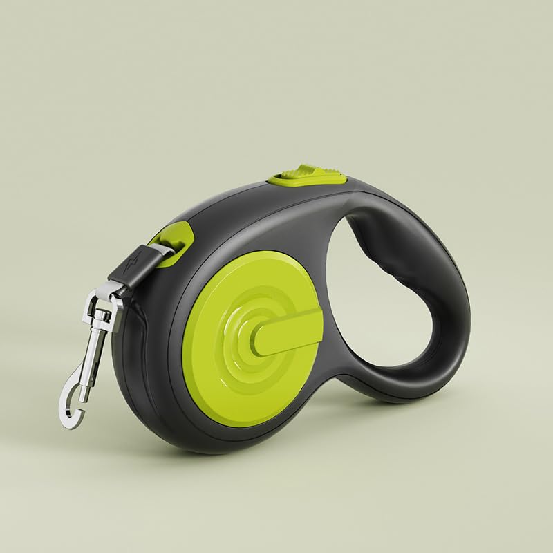 Keatsy Automatic Retractable Dog Leash with One-Button Lock, Tangle-Free Nylon Leash for Dogs and Cats, Ergonomic Handle for Outdoor Walking - Image 5