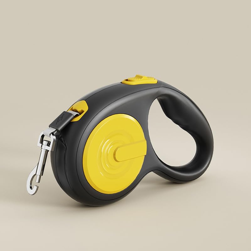 Keatsy Automatic Retractable Dog Leash with One-Button Lock, Tangle-Free Nylon Leash for Dogs and Cats, Ergonomic Handle for Outdoor Walking - Image 7