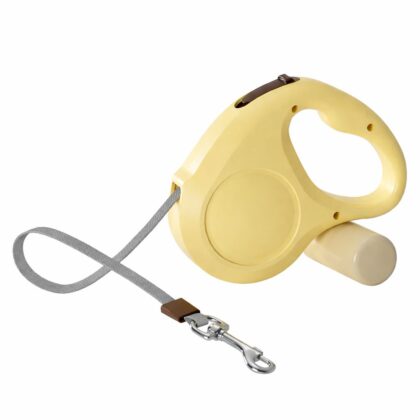 Keatsy Automatic Retractable Pet Leash for Dogs and Cats, 3M Tangle-Free Dog Leash, One-Button Brake, Lightweight Handle