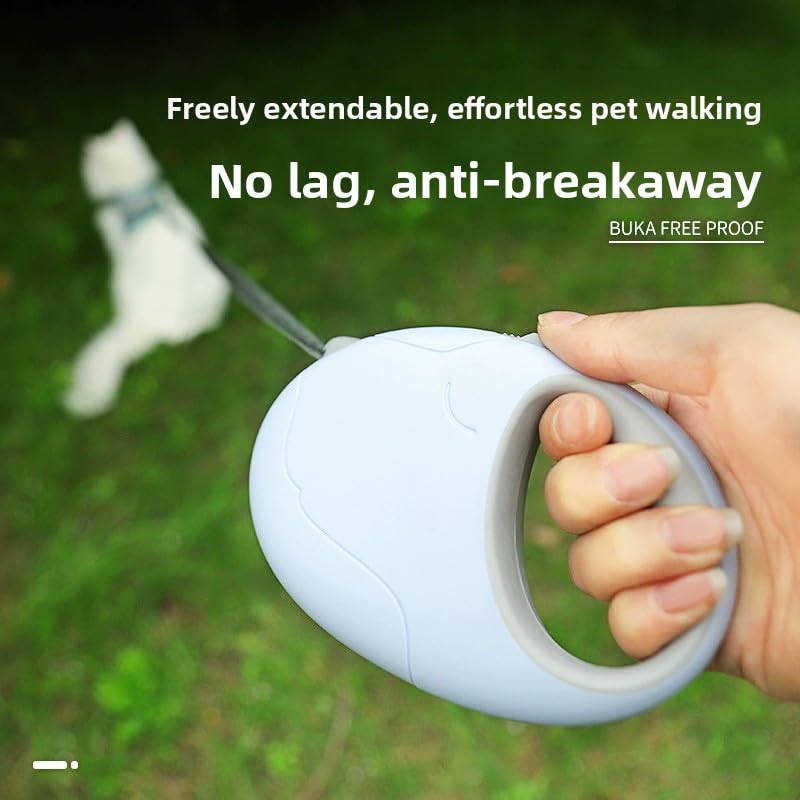 Keatsy Automatic Retractable Dog Leash for Small and Medium Dogs, Durable Puppy Walking Leash with One-Button Brake, Pet Supplies - Image 2