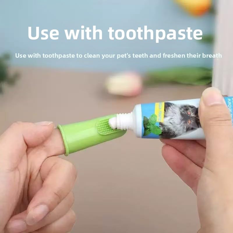 Keatsy Silicone Finger Oral Brush for Cats and Dogs - Image 2