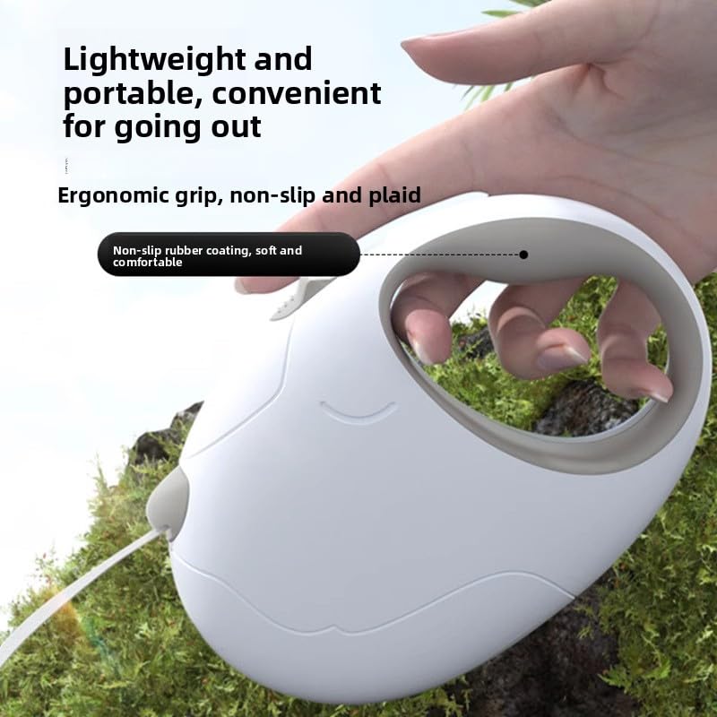 Keatsy Smooth Retraction System Retractable Dog Leash,Ergonomic Anti-Slip Handle,Convenient for Short Training Walks - Image 2