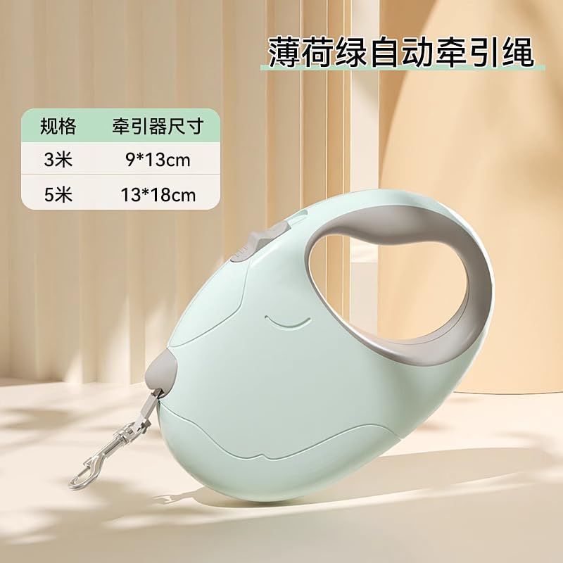 Keatsy Smooth Retraction System Retractable Dog Leash,Ergonomic Anti-Slip Handle,Convenient for Short Training Walks - Image 9