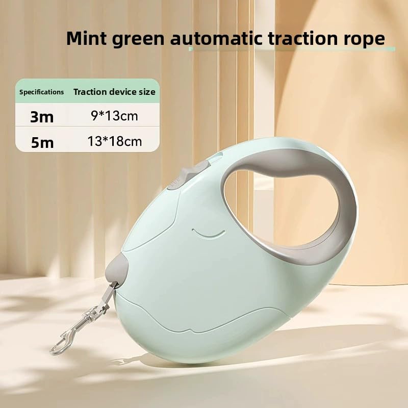 Keatsy Automatic Retractable Dog Leash for Small and Medium Dogs, Durable Puppy Walking Leash with One-Button Brake, Pet Supplies - Image 9