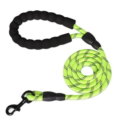 Keatsy Nylon Dog Leash for Cats and Dogs, Multi-Color Pet Walking Leash with Shock-Absorbing Design for Outdoor Use
