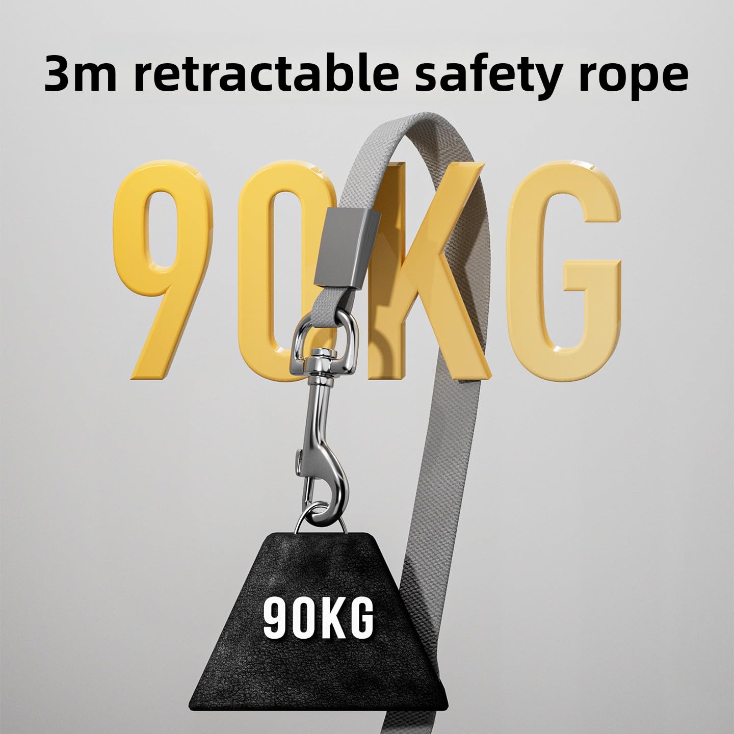 Keatsy Automatic Retractable Pet Leash for Dogs and Cats, 3M Tangle-Free Dog Leash, One-Button Brake, Lightweight Handle - Image 2