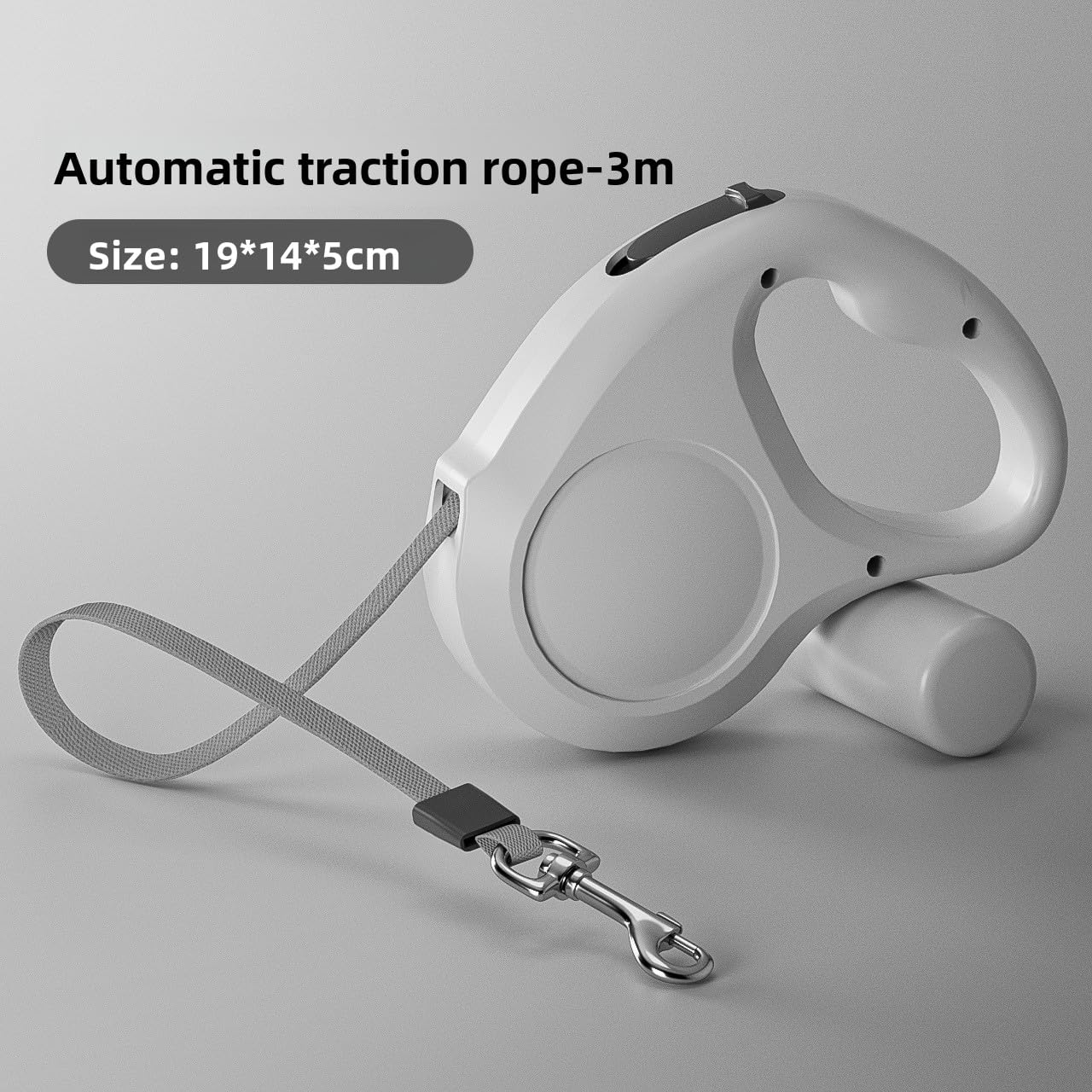 Keatsy Automatic Retractable Pet Leash for Dogs and Cats, 3M Tangle-Free Dog Leash, One-Button Brake, Lightweight Handle - Image 6