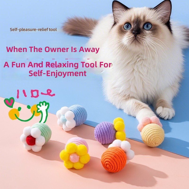 Cat Pet Toys Ball Bell Img 935339974680