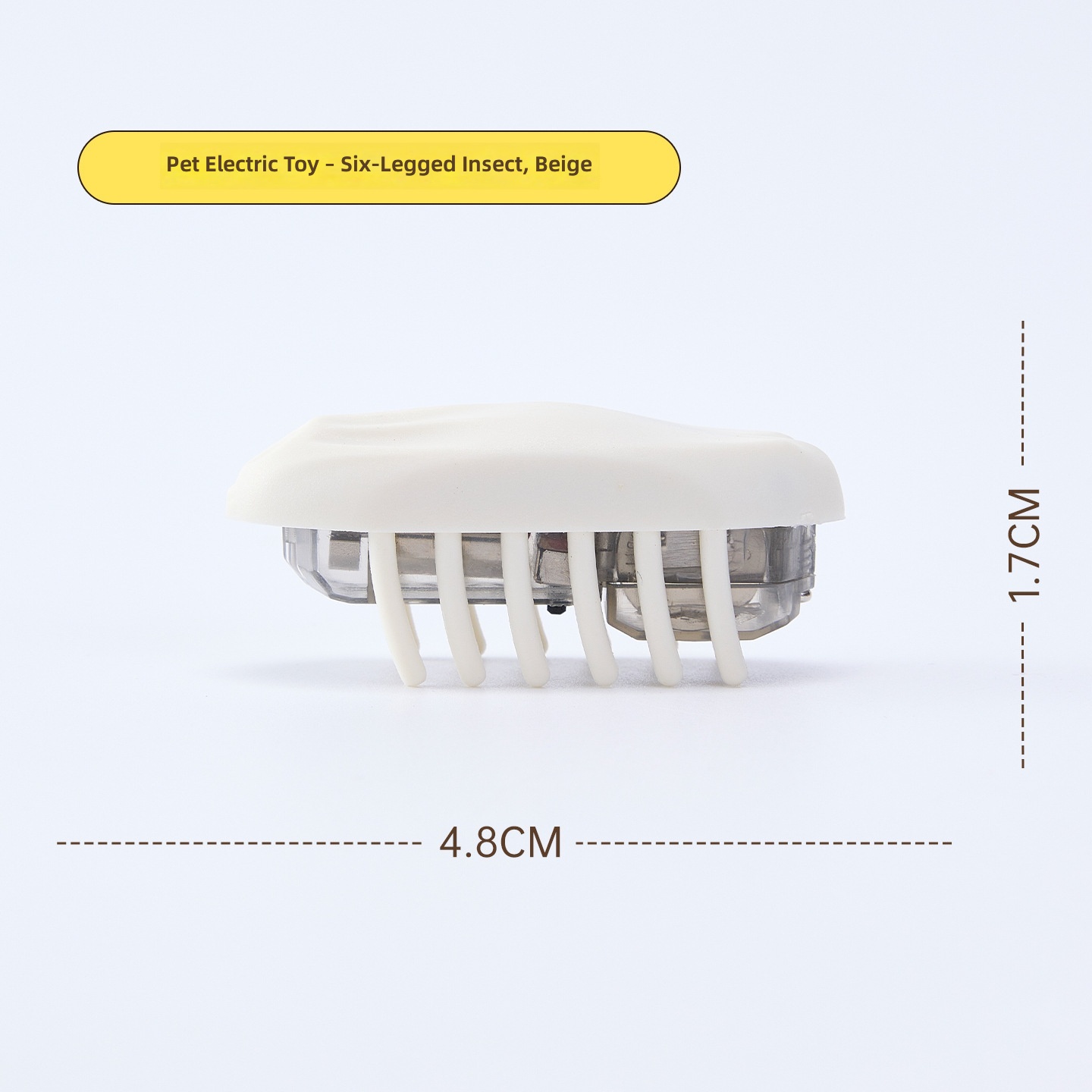 Cat Pet Toys Beige Bionic Hexapod Main 934441791457