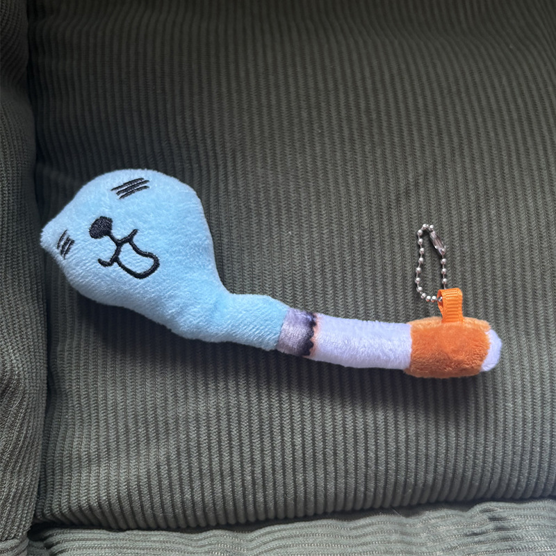 Cat Pet Toys Blue Smoker Hanging Ornament Main 1000678167659