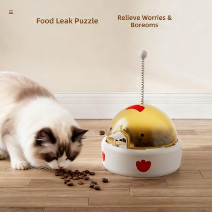 Cat Chew Toys with Interactive Fun and Intelligence Development