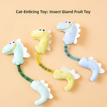 Toys for Cats That Like to Chew - Soft Fuzzy Chew Toys with Interactive Play