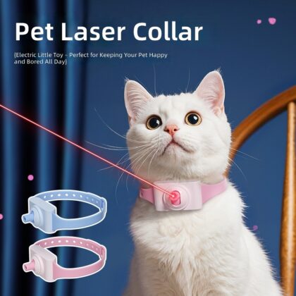 Cat Collar with Laser - Kimpets Interactive Pet Toy for Cats