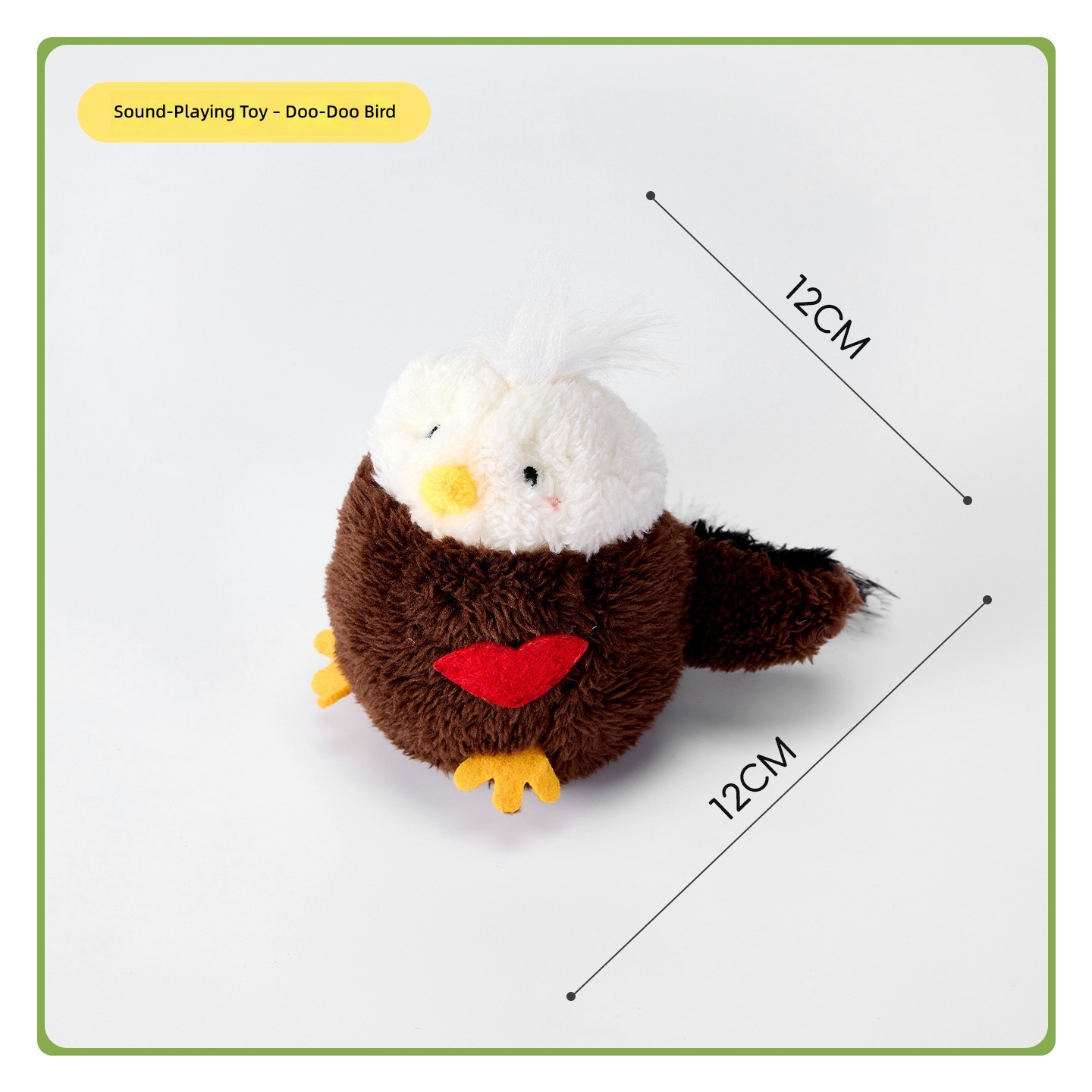 Cat Pet Toys Rechargeable Brown Bird Main 934437731583