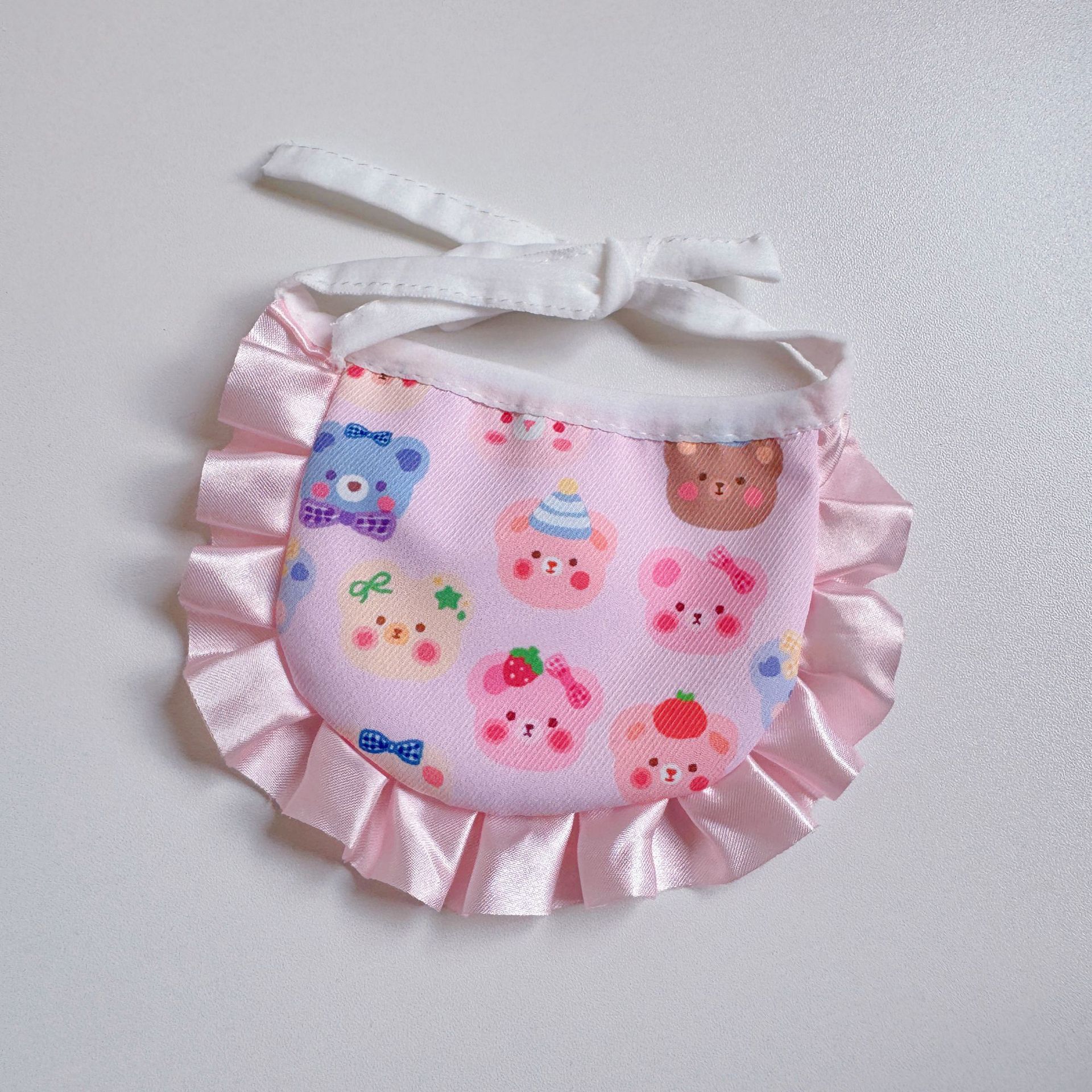 Dog Bowls And Feeders Light Pink Edge Color Bear Head Main 923708499991