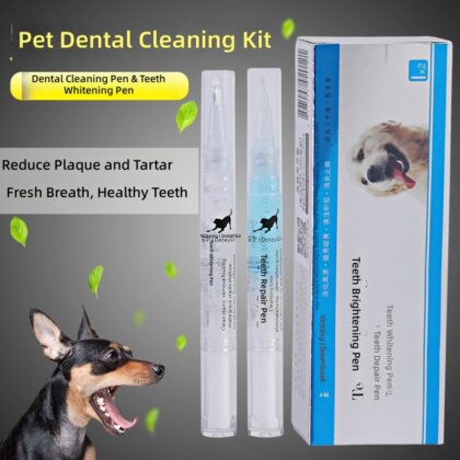 Pet Tooth Pen Dog Cat Tartar Calculi Tool Cat Pet Toothbrush Spot Cleaning Supplies