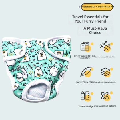 Amazon for pet dog physiological pants dog urine pad pet absorbent pad dog diaper male dog physiological pants wholesale