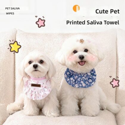 Petbarn Cat Toys Dogbaby Pet Saliva Towel Cute Cartoon Design for All Sizes