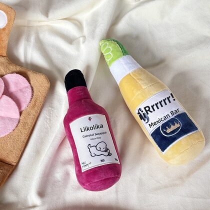 Squeaky Plush Dog Toys for Puppies That Bite - Fun Chew Toy