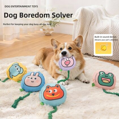 Toys for Puppies That Bite - Fun Animal Shaped Chew Toys