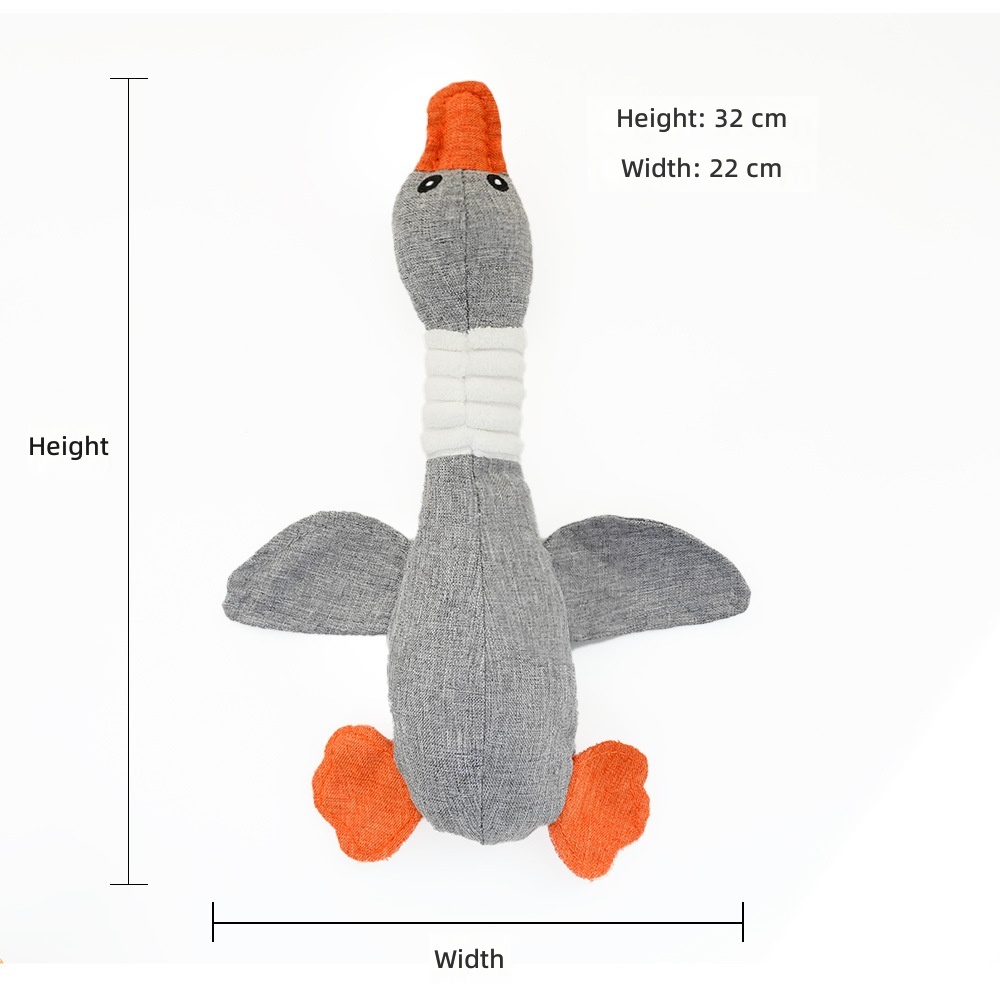 Dog Toys Gray Wild Goose Main 908038890851