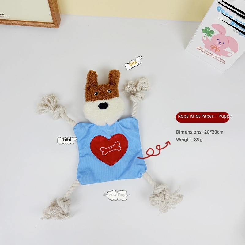 Dog Toys Knot Ringing Paper Blue Dog Main 1012307921840