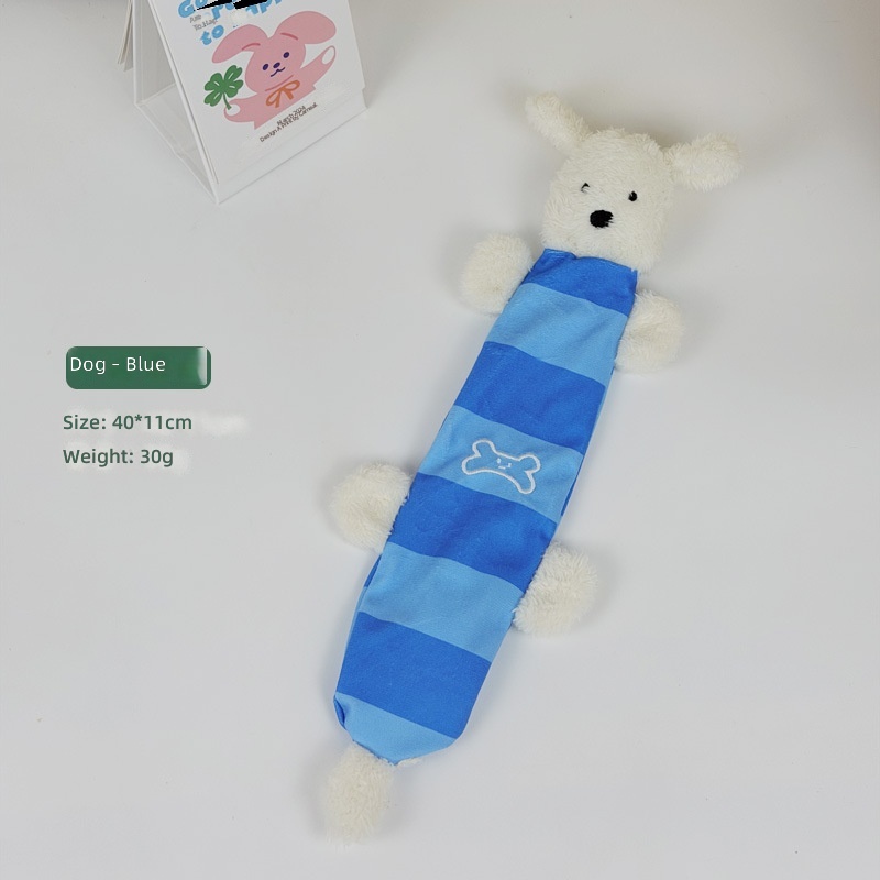 Dog Toys Long Strip Crinkly Paper Dog Blue Main 1012307921840