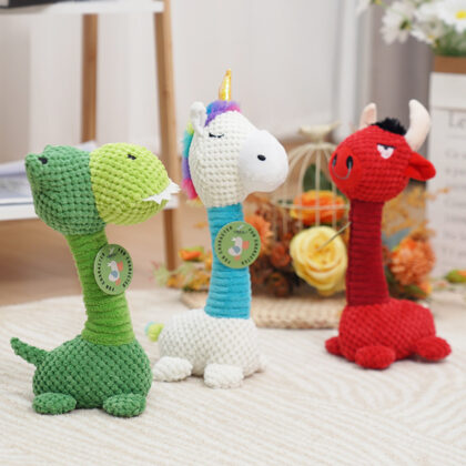 Pet Dog Dog Toys Bite Resistant Pet Products Vocal Puppy Plush Toy Teddy Puppy Molar Toy